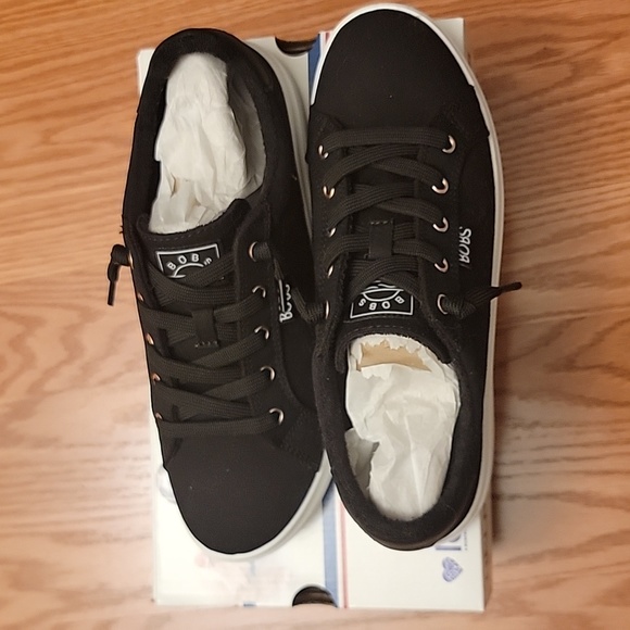 EUC Skechers Women's BOBS D Vine Black Shoes Size 8 - Picture 8 of 13